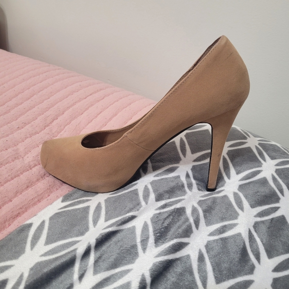 Platform brown Stiletto Heels